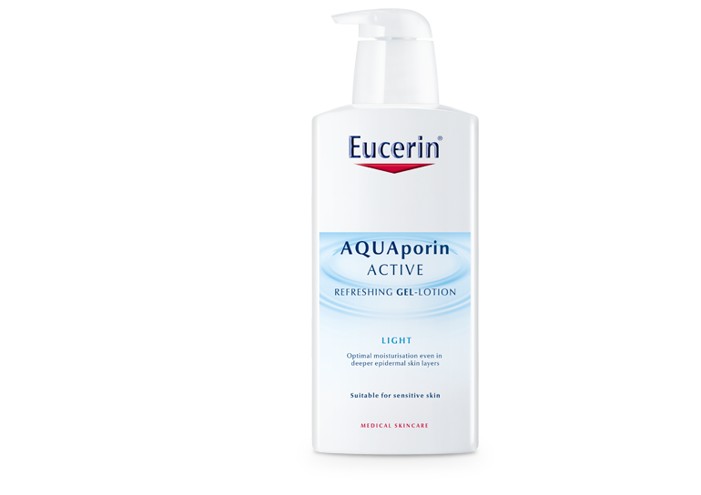 Eucerini sarja AQUAporin ACTIVE kerge geeljas ihupiim