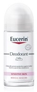 Eucerini 24-tunnise toimeajaga rulldeodorant tundlikule nahale