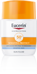 Eucerini sarja Sensitive Protect matistav päevitusemuslioon (SPF 50+)